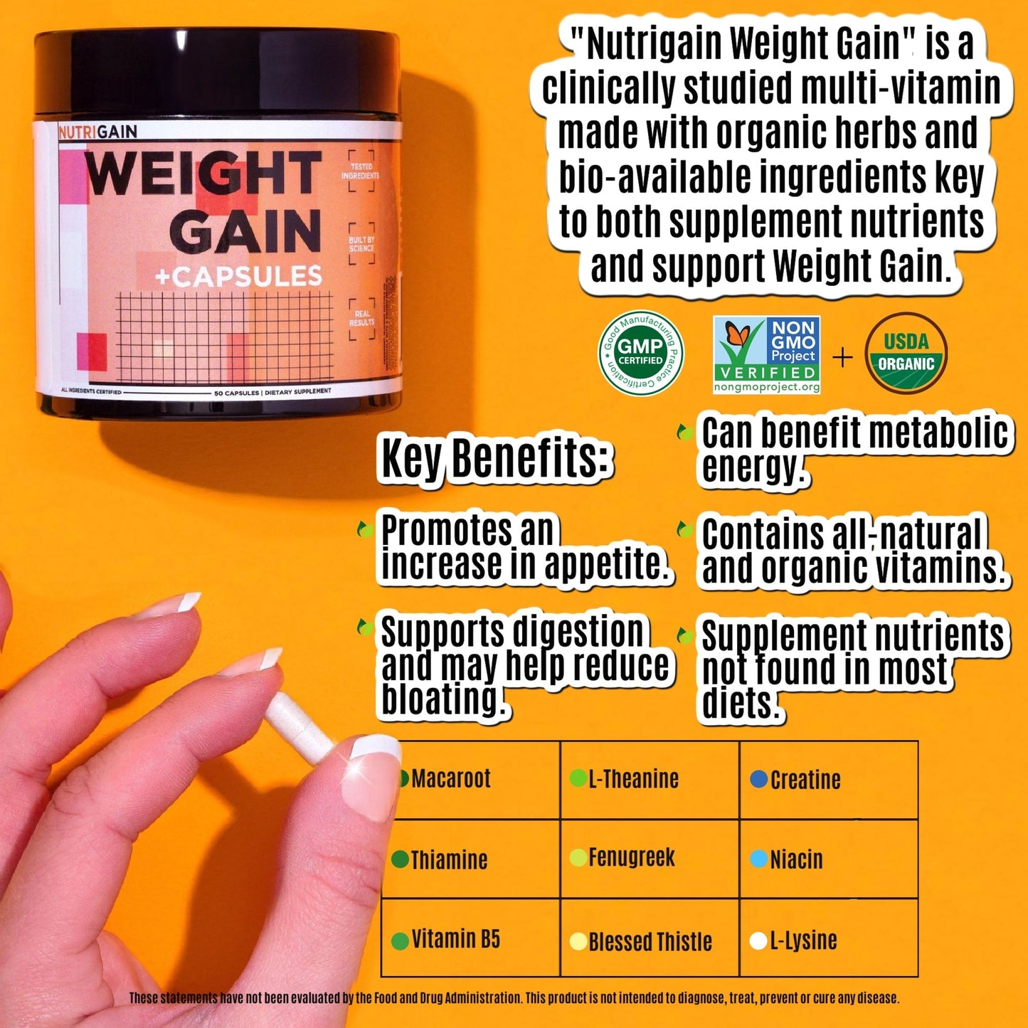 Nutrigain Weight Gain Capsules